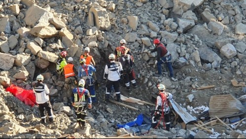 Encuentran sin vida a uno de los mineros desaparecidos tras derrumbe en Ovalle