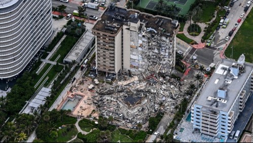Un chileno se encuentra entre los desaparecidos en derrumbe de edificio en Florida