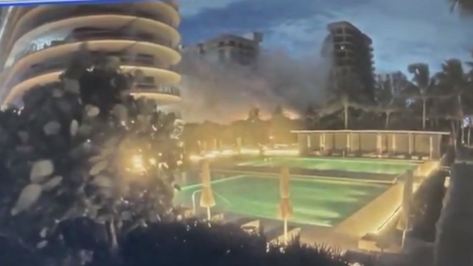 video-edificio-florida Video registra colapso parcial de un edificio en Florida: confirman un muerto y 30 desaparecidos