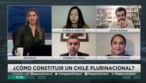 Mesa Constituyente: Camila Zárate, Jaime Bassa, Roberto Vega, Rosa Catrileo