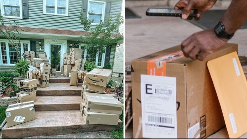 Mujer recibe por error 150 paquetes de Amazon y decide donarlos a hospitales