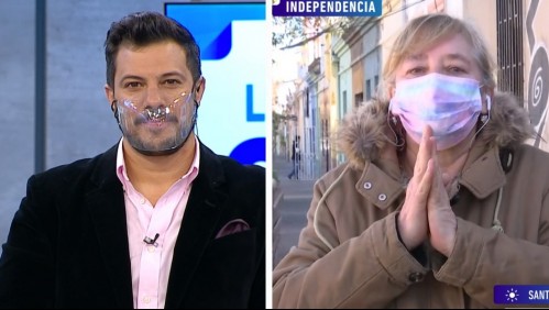 Mujer que perdió su kiosko y que fue ayudada por Farkas: 'Se lo agradezco en el alma'