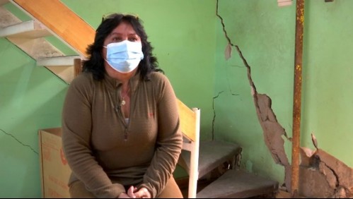 Familias exigen respuestas al Serviu por casas sociales mal construidas