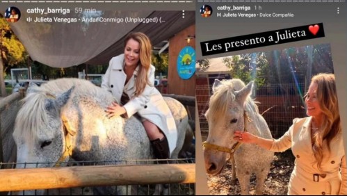 Cathy Barriga aclara polémica de la yegua que intentó llevarse del municipio: 'Es mía'