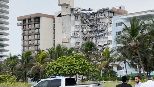 'Oía los gritos de mis vecinos pidiendo ayuda': Sobreviviente del derrumbe en Miami