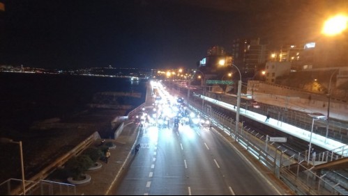 Manifestantes bloquean ruta La Pólvora a Valparaíso por alza de combustibles