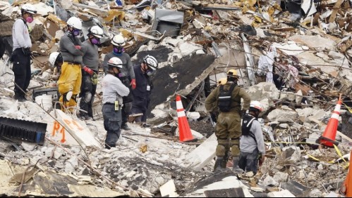 Encuentran dos cuerpos tras derrumbe en Miami: Suman 22 muertos y 126 desaparecidos