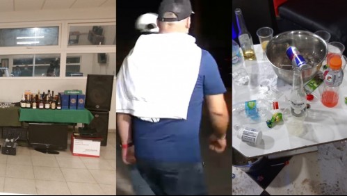 Entrada pagada y botella de whisky a $120 mil: 111 detenidos en fiesta clandestina en Colina