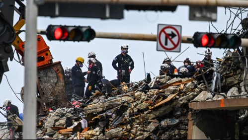 Derrumbe en Miami: rescatista habría encontrado cuerpo de su hija de 7 años entre los escombros