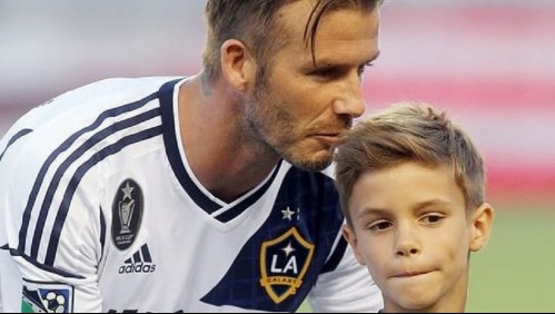 El hijo de David Beckham que es modelo, le gusta el fútbol y ya es más alto que su padre