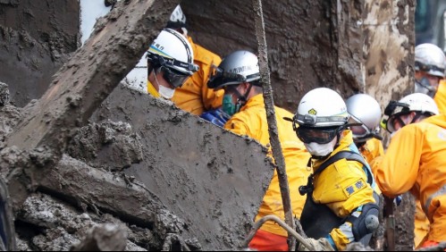 Cuatro muertos y más de 60 desaparecidos por deslizamiento de tierra en Japón