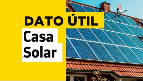 Casa Solar: Revisa el estado de tu postulación para instalar paneles fotovoltaicos en tu hogar