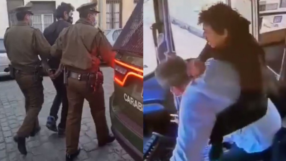 agresion-valparaiso Detienen a presunto agresor de chofer de autobús en Valparaíso
