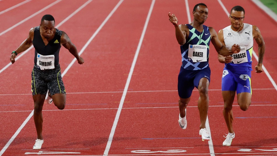 ronnie-baker 100 metros: Ronnie Baker triunfa en Mónaco a dos semanas de los Juegos Olímpicos de Tokio