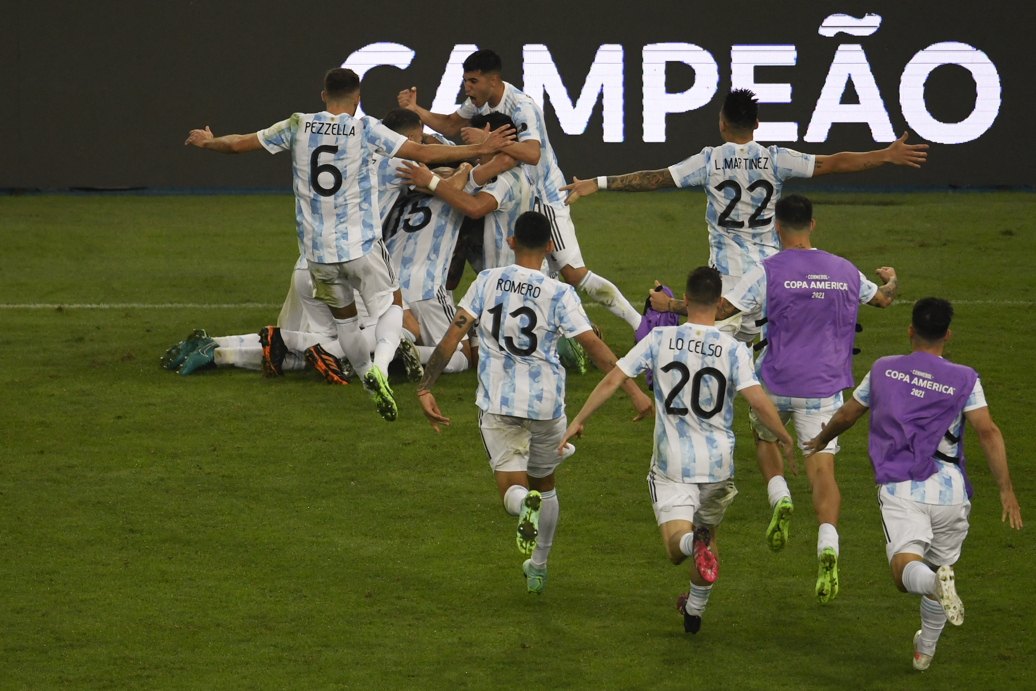 Con Gol De Di Maria: Argentina Venció A Brasil Y Es El Nuevo Campeón De ...