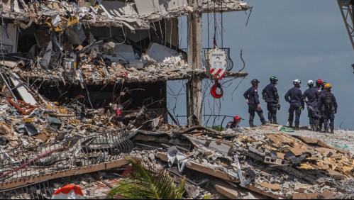 'Se reencontró con su familia': Encuentran a gato perdido tras derrumbe de edificio en Miami