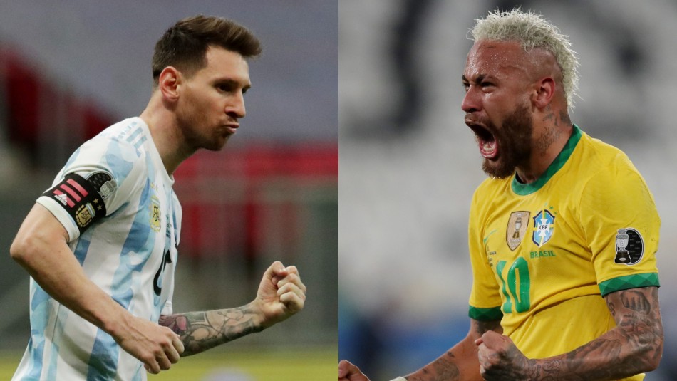 messi-y-neymar. Copa América: Lionel Messi y Neymar fueron elegidos los mejores jugadores del torneo