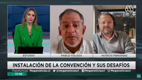 Mesa Constituyente: Pablo Toloza y Patricio Fernández