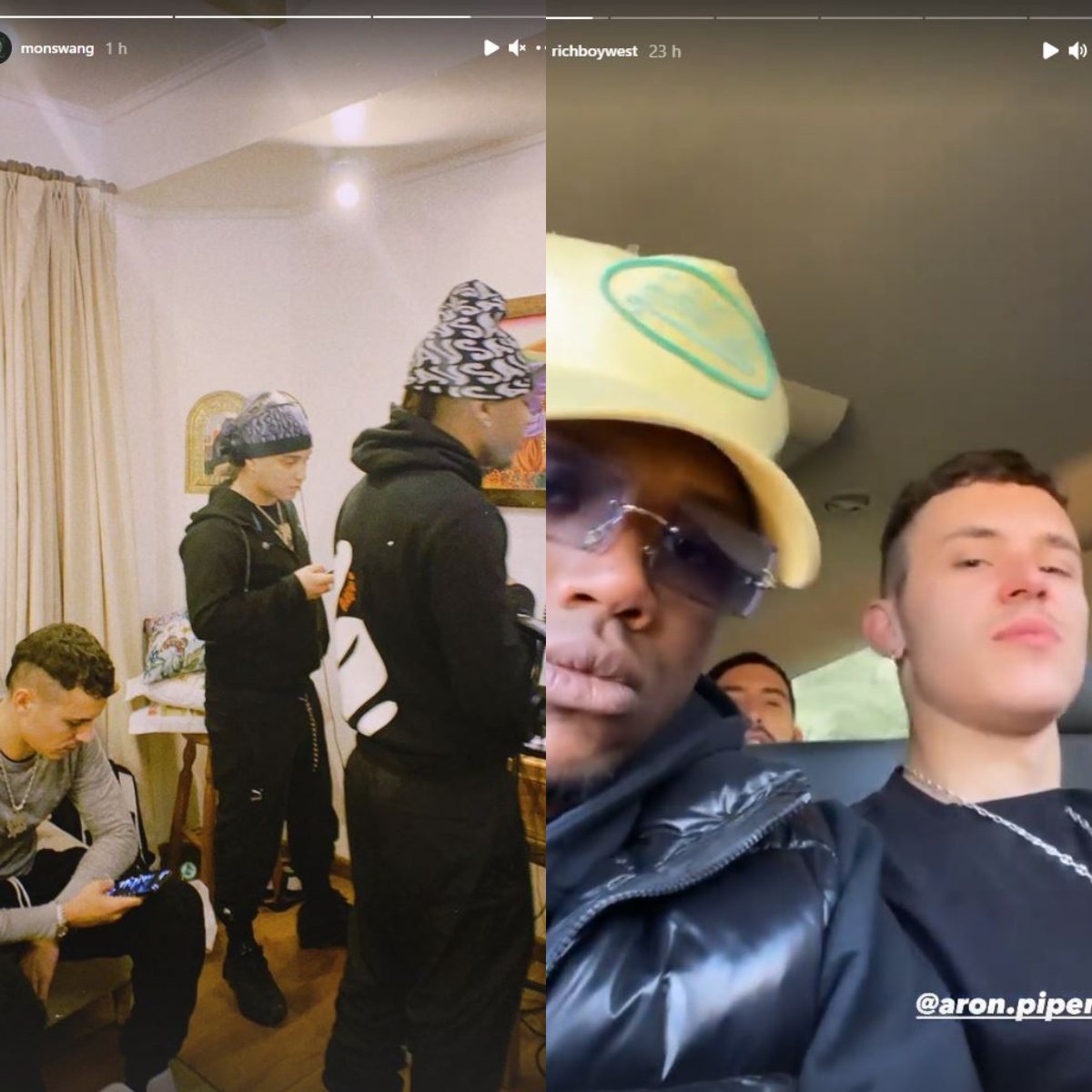 Historias de Aron Piper y Polimá Westcoast