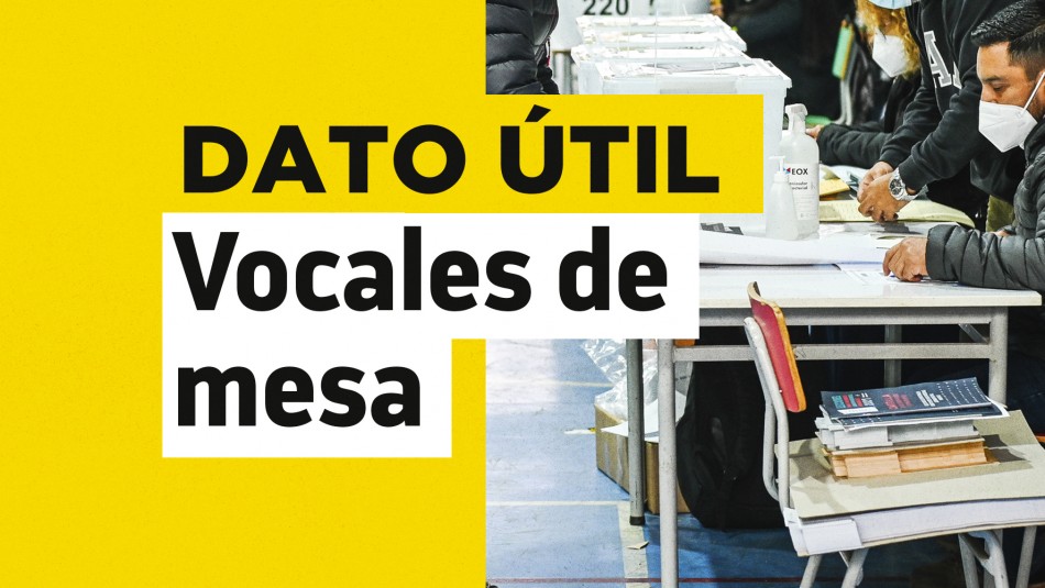 Solo con tu RUT: Conoce si eres vocal de mesa para las Primarias Presidenciales del domingo Solo con tu RUT: Conoce si eres vocal de mesa para las Primarias Presidenciales del domingo