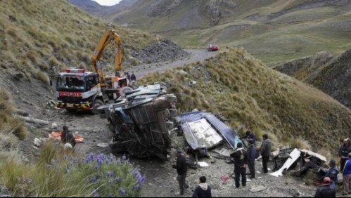 Accidente de autobús en Bolivia deja un saldo de 34 muertos: 'La peor tragedia del año'