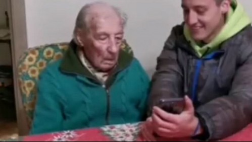 Anciano de 100 años se emociona con gesto que recibió de Messi: 'Te seguiré hasta el final'