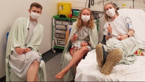 Se toman una selfie y captan el momento exacto donde son impactados por un rayo