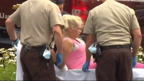 Atrapan a la ladrona de una camioneta tras parar en plena persecución para comprar nuggets