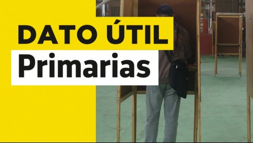 Primarias Presidenciales: Revisa aquí quiénes pueden votar este domingo