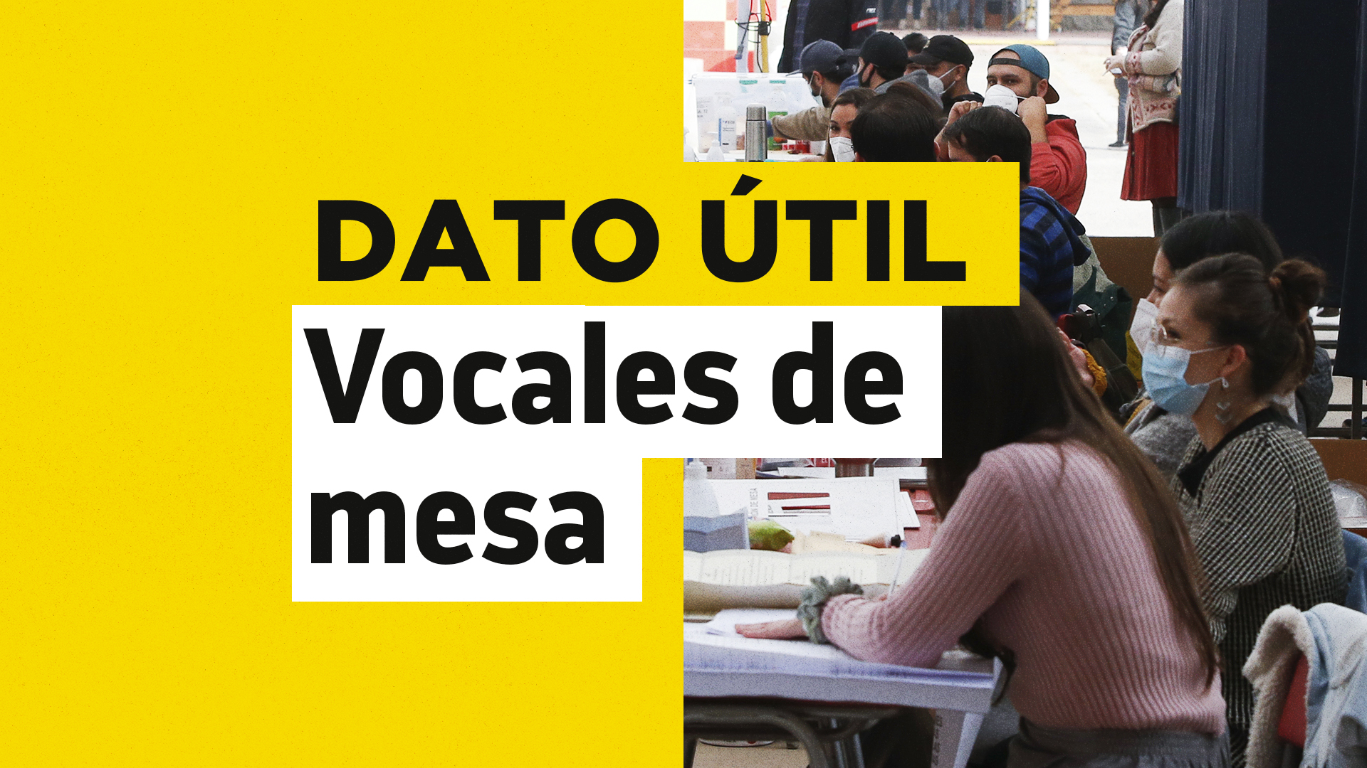 Primarias: Conoce Con Tu RUT Si Eres Vocal De Mesa Para Elecciones Del ...