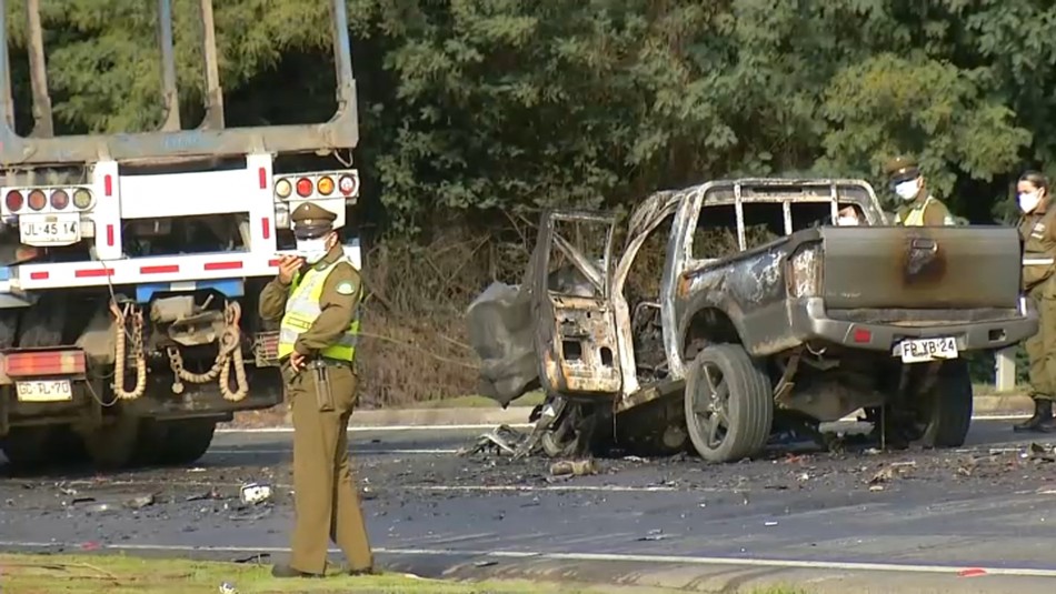 accidente-ruta-de-la-madera Dos personas mueren calcinadas en accidente ocurrido en Ruta de la Madera