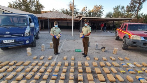 Avaluado en más de 15 millones de dólares: Incautan cargamento de droga en frontera con Bolivia