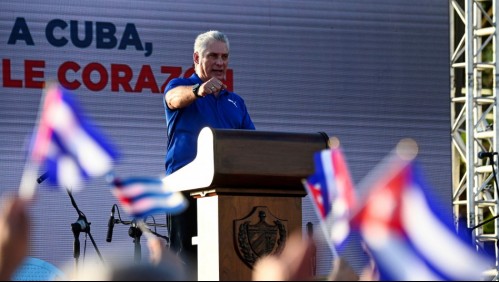 Presidente de Cuba denuncia difusión de 'mentiras' sobre protestas en el país