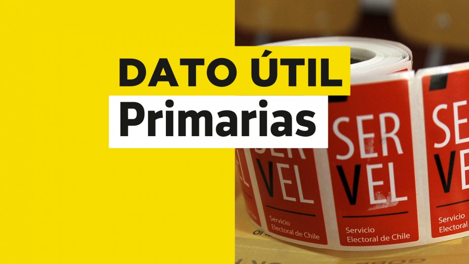 Primarias Presidenciales: Revisa el horario de votación para este domingo Primarias Presidenciales: Revisa el horario de votación para este domingo