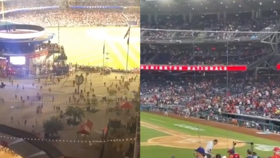 Tres víctimas de disparos en tiroteo afuera de estadio de béisbol de Washington Tres víctimas de disparos en tiroteo afuera de estadio de béisbol de Washington