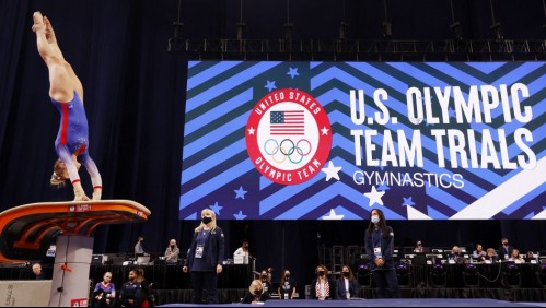 Una gimnasta del equipo olímpico de EEUU tiene coronavirus