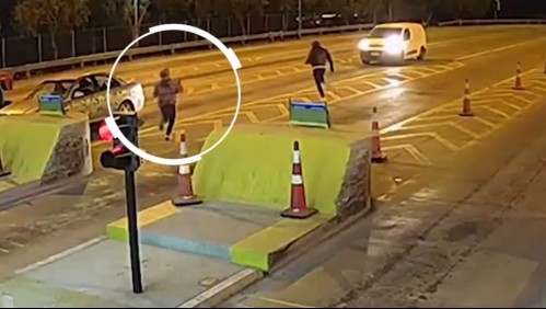 Zapatillas de uno de los delincuentes permitió captura de banda que asaltaba peajes y camiones