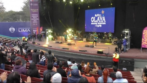 En Perú se llevó a cabo el primer concierto masivo tras la llegada de la pandemia del COVID-19