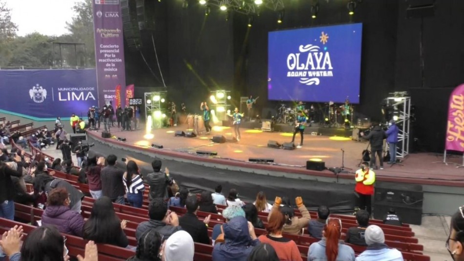 En Perú se llevó a cabo el primer concierto masivo tras la llegada de la pandemia del COVID-19 En Perú se llevó a cabo el primer concierto masivo tras la llegada de la pandemia del COVID-19