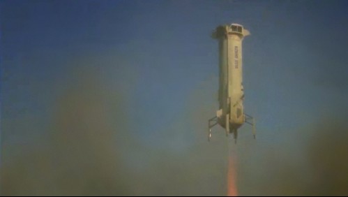 El propietario de Amazon, Jeff Bezos, listo para viajar al espacio exterior en su propia nave