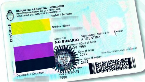 Argentina aprueba documentos de identidad para personas no binarias