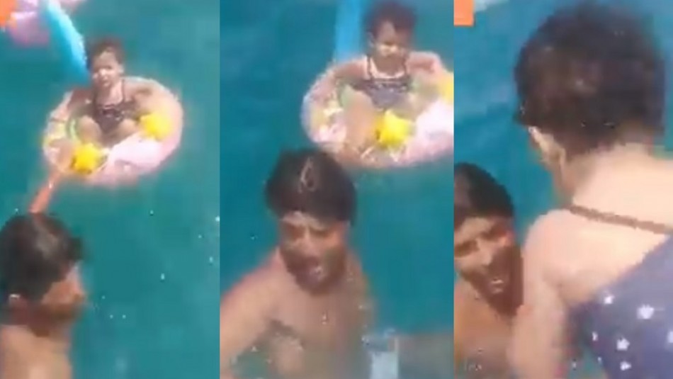 Rescatan a niña de un año arrastrada más de 1 kilómetro mar adentro tras descuido de sus padres Rescatan a niña de un año arrastrada más de 1 kilómetro mar adentro tras descuido de sus padres