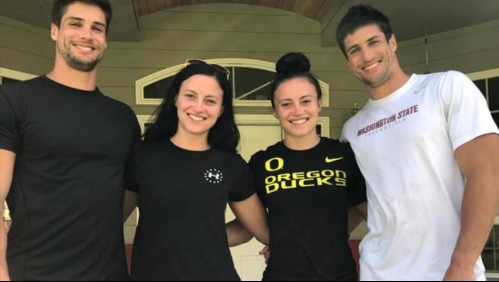 Dos gemelas se enamoran de hermanos idénticos y viven juntos: 'No nos confundimos'