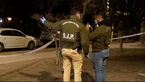 Carabineros disparan a joven que habría amenazado a su abuelo con un arma de fuego