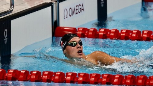 Team Chile: Eduardo Cisternas ganó su serie en natación y logró récord nacional