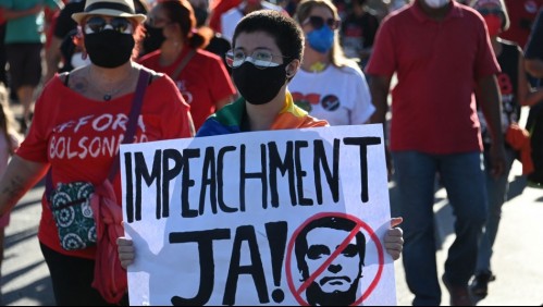 Miles de brasileños vuelven a la calle para pedir el 'impeachment' de Bolsonaro