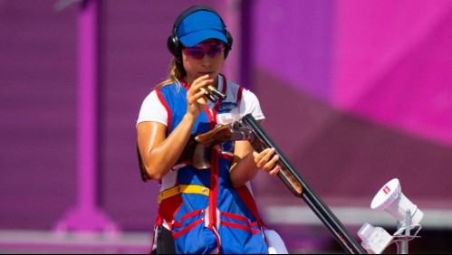 Team Chile: Una mala jornada tuvo Francisca Crovetto en tiro skeet