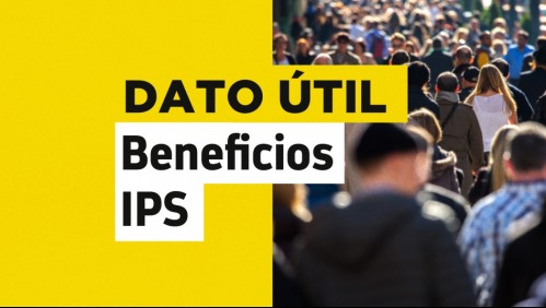 Solo con tu RUT: Conoce cuándo recibes el pago de tus beneficios del IPS