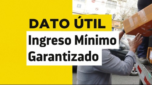 Ingreso Mínimo Garantizado: Conoce aquí la fecha de pago del beneficio