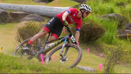 Buena actuación del chileno Martín Vidaurre en el ciclismo de montaña